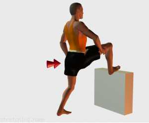 Tabella di allenamento di stretching (guida degli esercizi) consigliati per:  ciclismo,  sci,  triatlon,  arti marziali,  gambe.