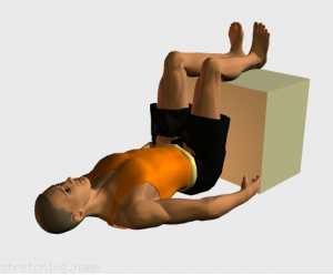 Tabella di allenamento di stretching (guida degli esercizi) consigliati per:  pugilato,  rilassamento della schiena.